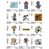 Collection 12 The Marvelous Misadventures of Flapjack Embroidery Designs 02